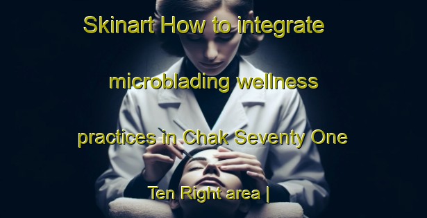 Skinart How to integrate microblading wellness practices in Chak Seventy One  Ten Right area | MicrobladingTraining | MicrobladingClasses | SkinartTraining-Pakistan